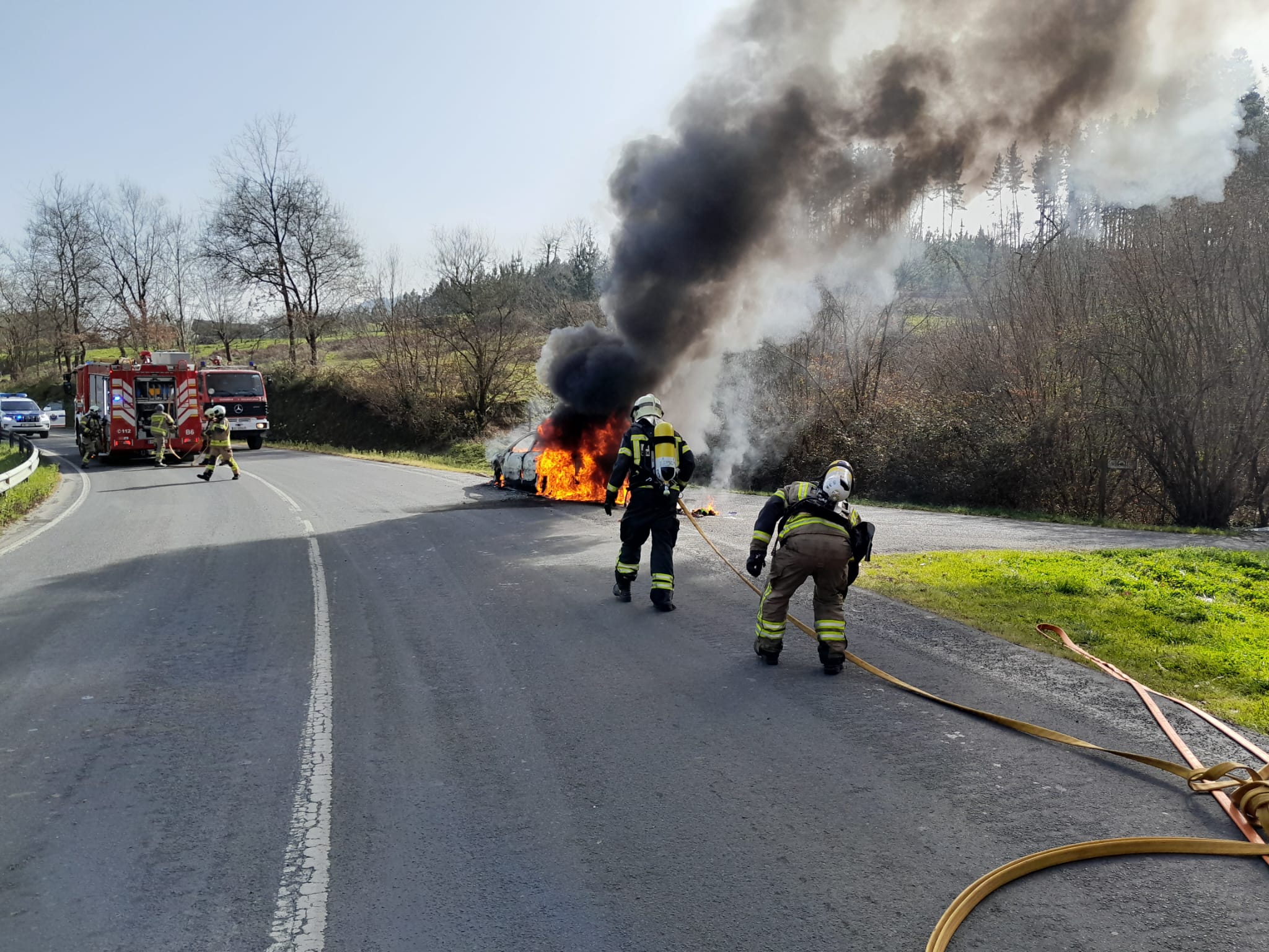 En Euskadi hay casi tantos parques como bomberas