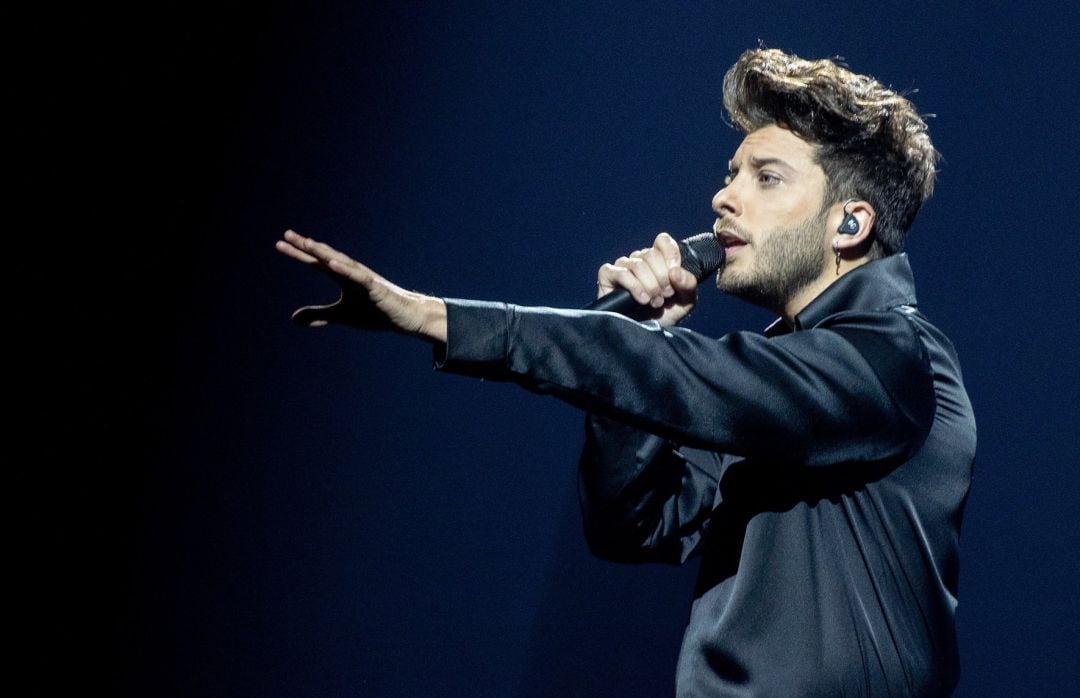 Actuación de Blas Cantó en Eurovisión 2021.