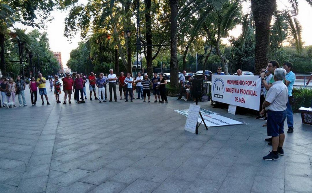 El movimiento en un anterior evento celebrado en la ciudad de Linares