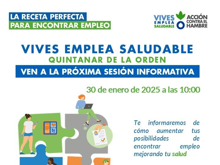 Cartel de la charla informativa