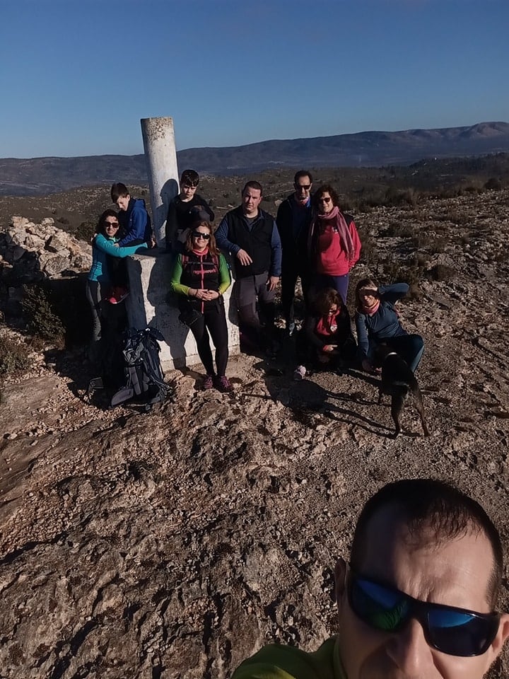 Brindis del CEX en la montaña