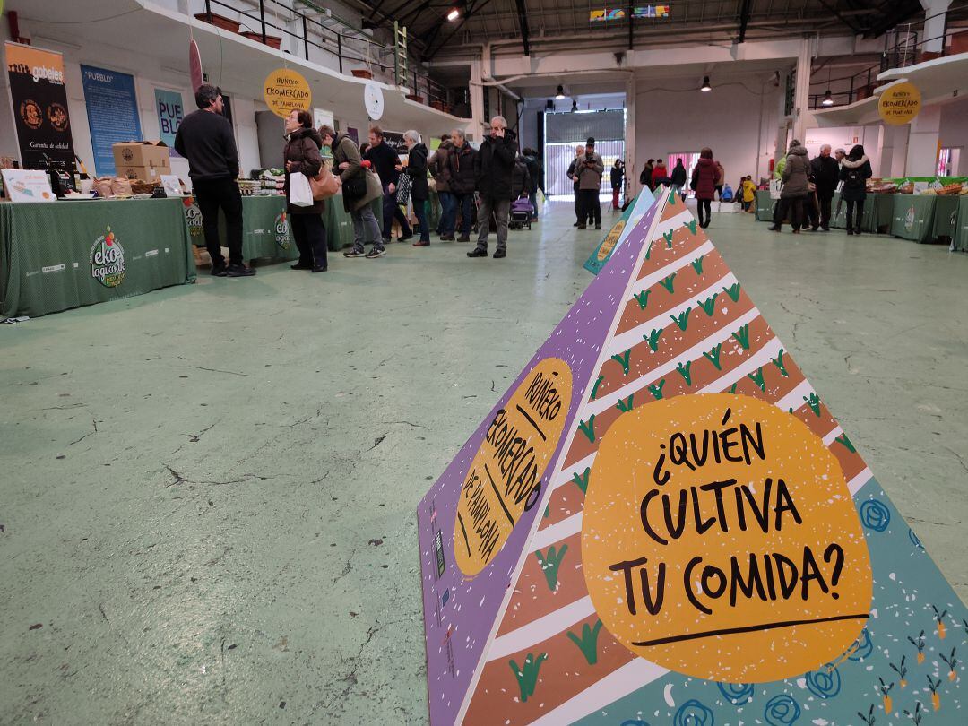 Geltoki celebra el Ekomercado.