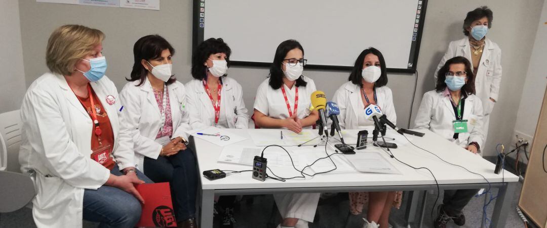 Personal sanitario del CHUAC