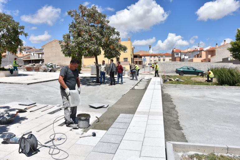 Obras en Baza