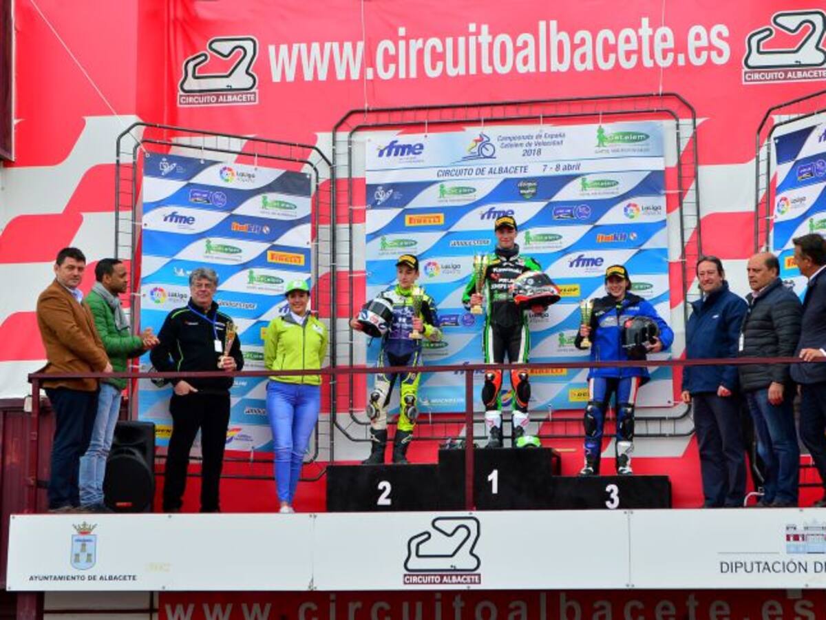 Igualdad y emoción en el CEV disputado en el Circuito de Albacete