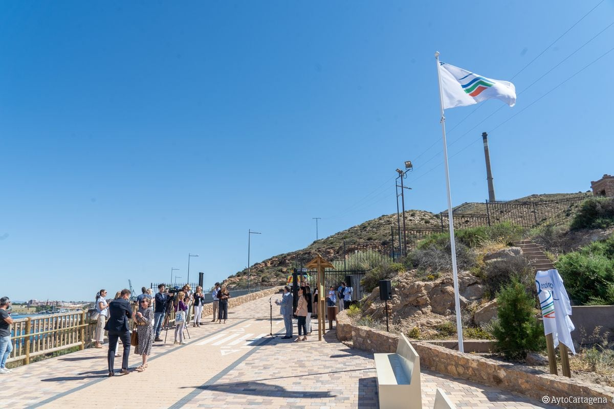 Acto conmemorativo del kilómetro 1.000 de los Senderos Azules de España