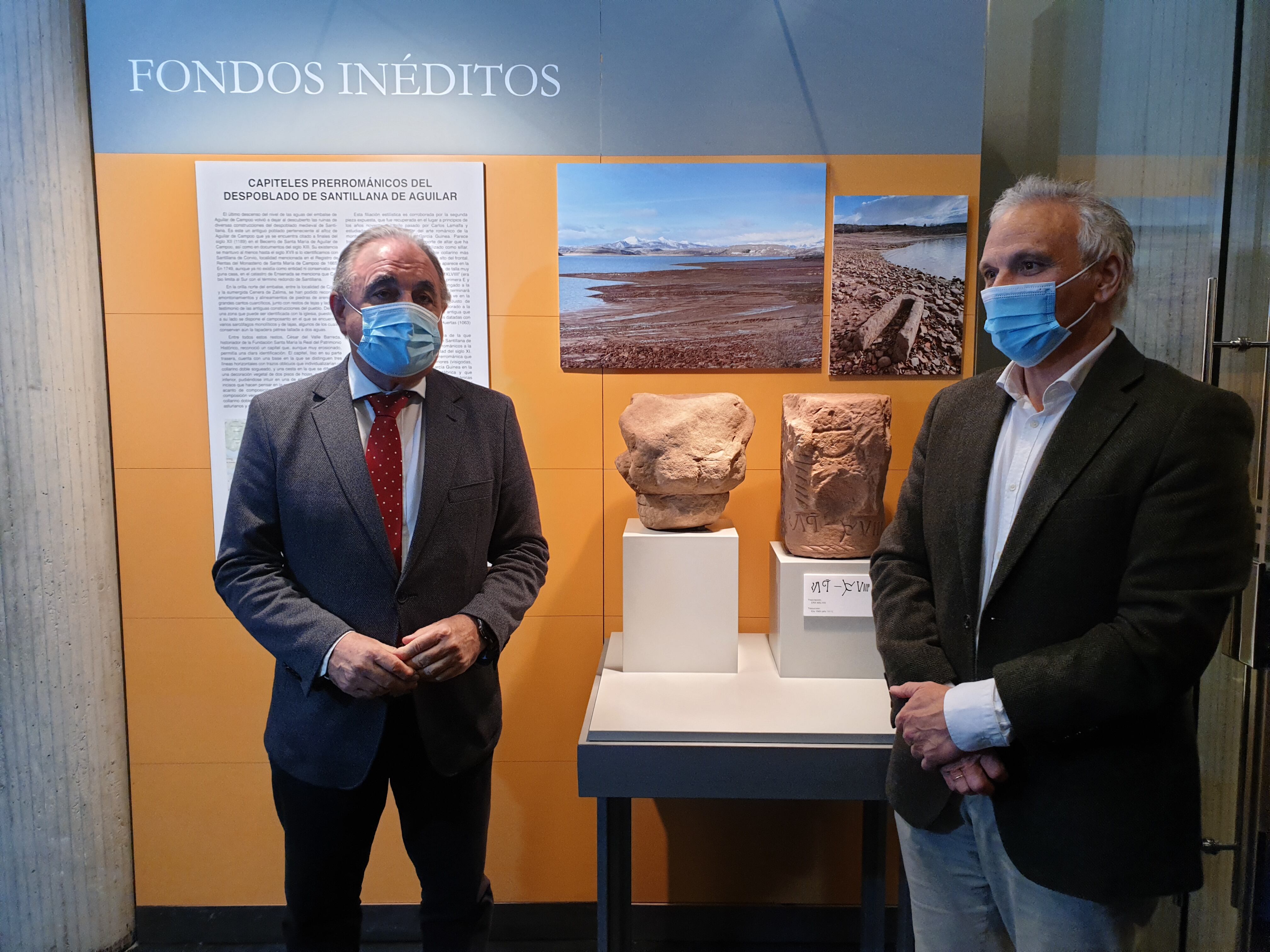 El Museo de Palencia acoge la exposición de dos capiteles del altomedieval