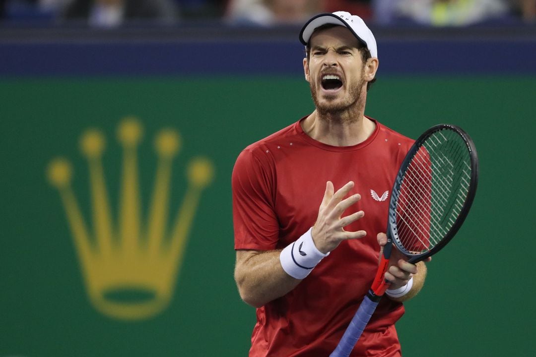 Andy Murray, en el Masters de Shangai.