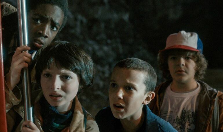 Los jóvenes protagonistas de &#039;Stranger Things&#039;