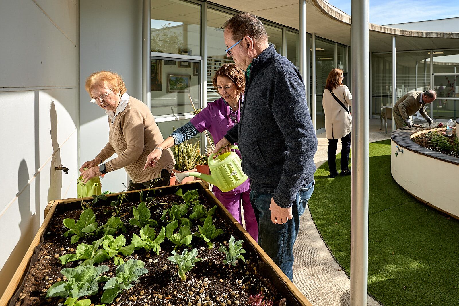 Instalaciones del centro AFA Safor en Santa Anna