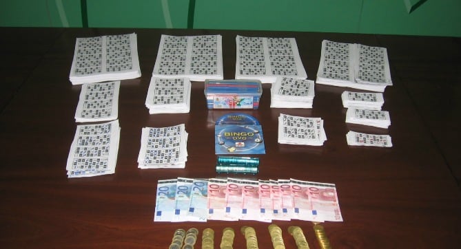 Bingo ilegal desmantelado