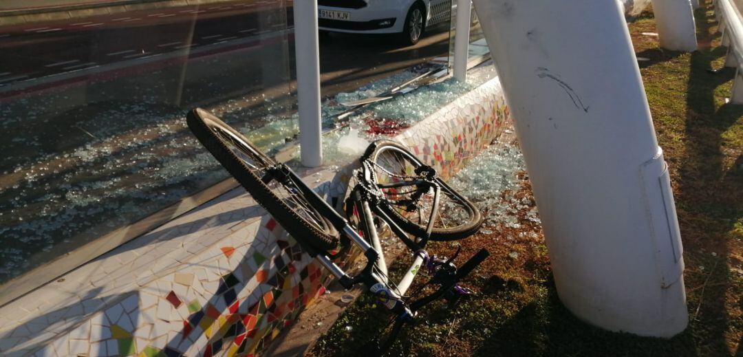 Atropello ciclista en Castelló