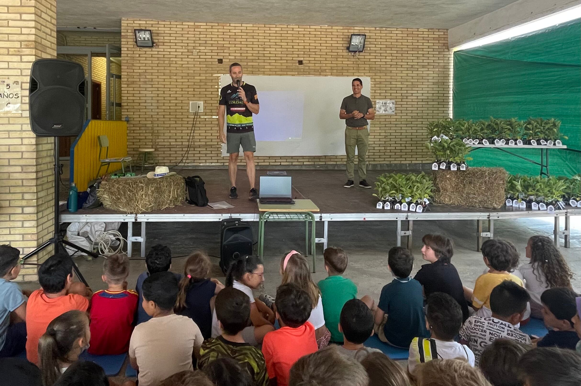 Clausura del curso de huertos escolares con 200 participantes de Monzón