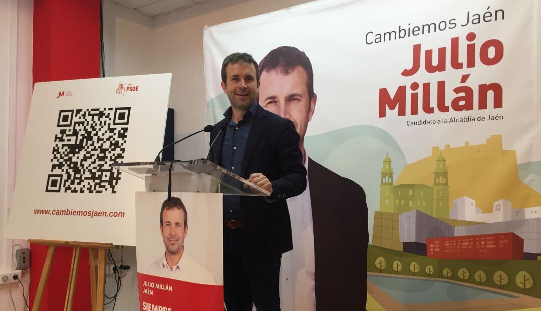 Julio Millán ha presentado las primeras medidas si llega a ser alcalde
