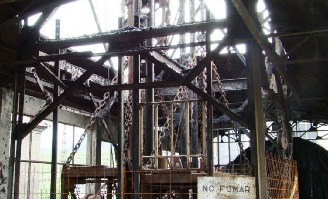 Jaula, pozo Viejo de Fabero