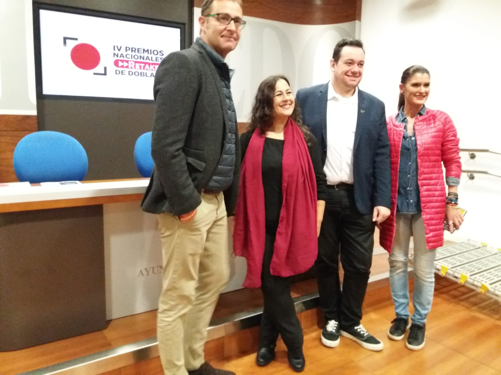 Momento de la presentación de la gala de los premios Retake, en Oviedo