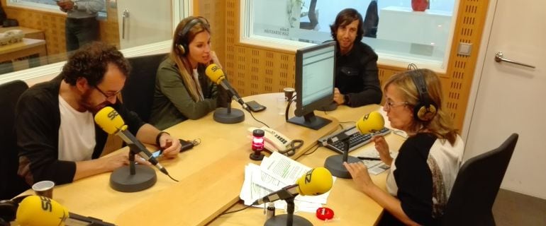 La Oreja de Van Gogh en &#039;Hoy por hoy&#039; con Gemma Nierga. 