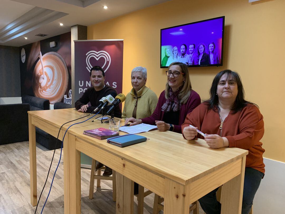 La campaña de Unidas Podemos recala en Medina del Campo en defensa del entorno rural