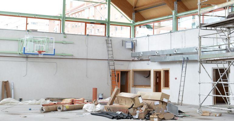 Obras de mejora del Miguel Delibes