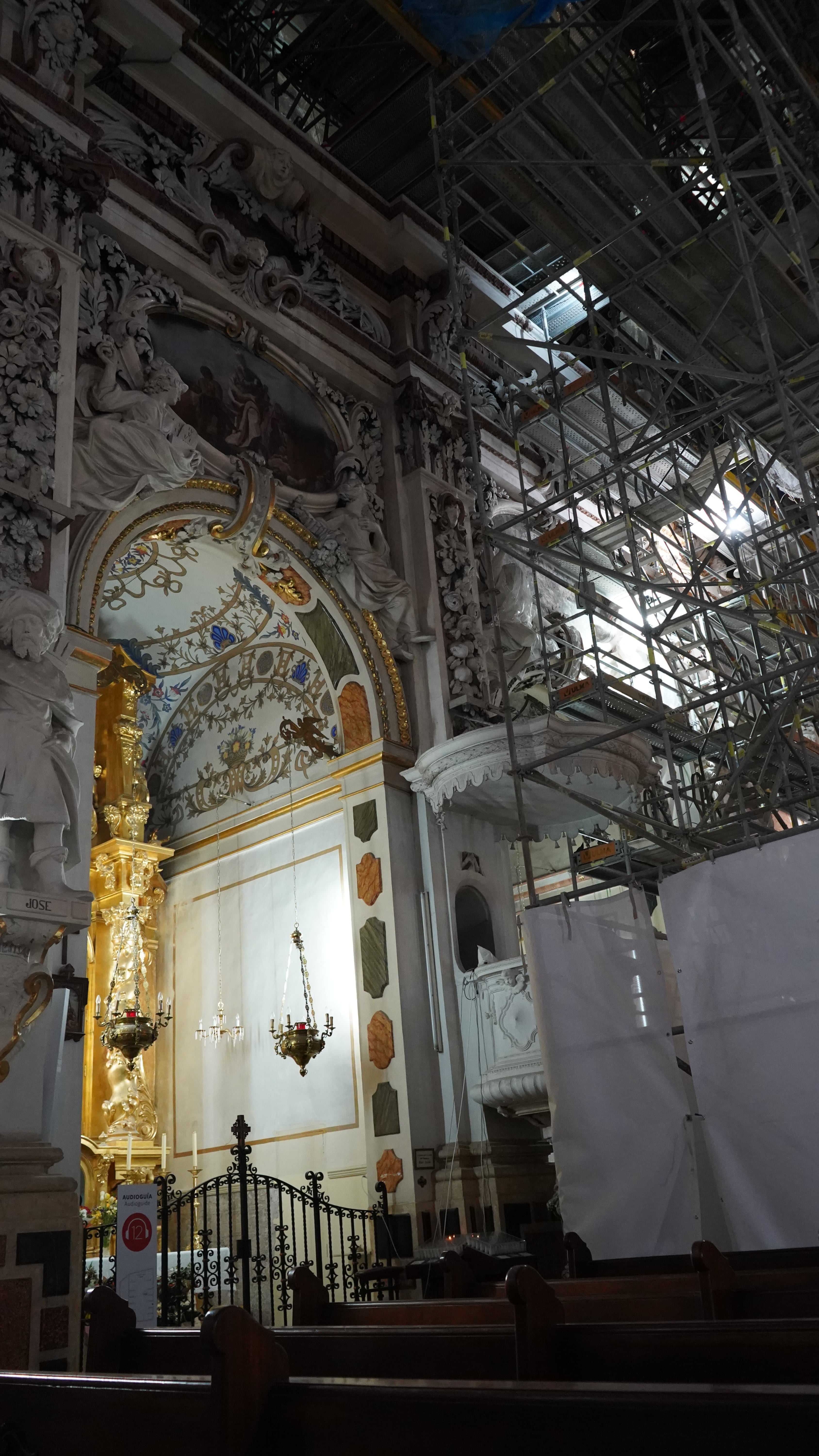 La Universitat Politècnica de València recupera &quot;las huellas de la historia&quot; de la Iglesia de los Santos Juanes