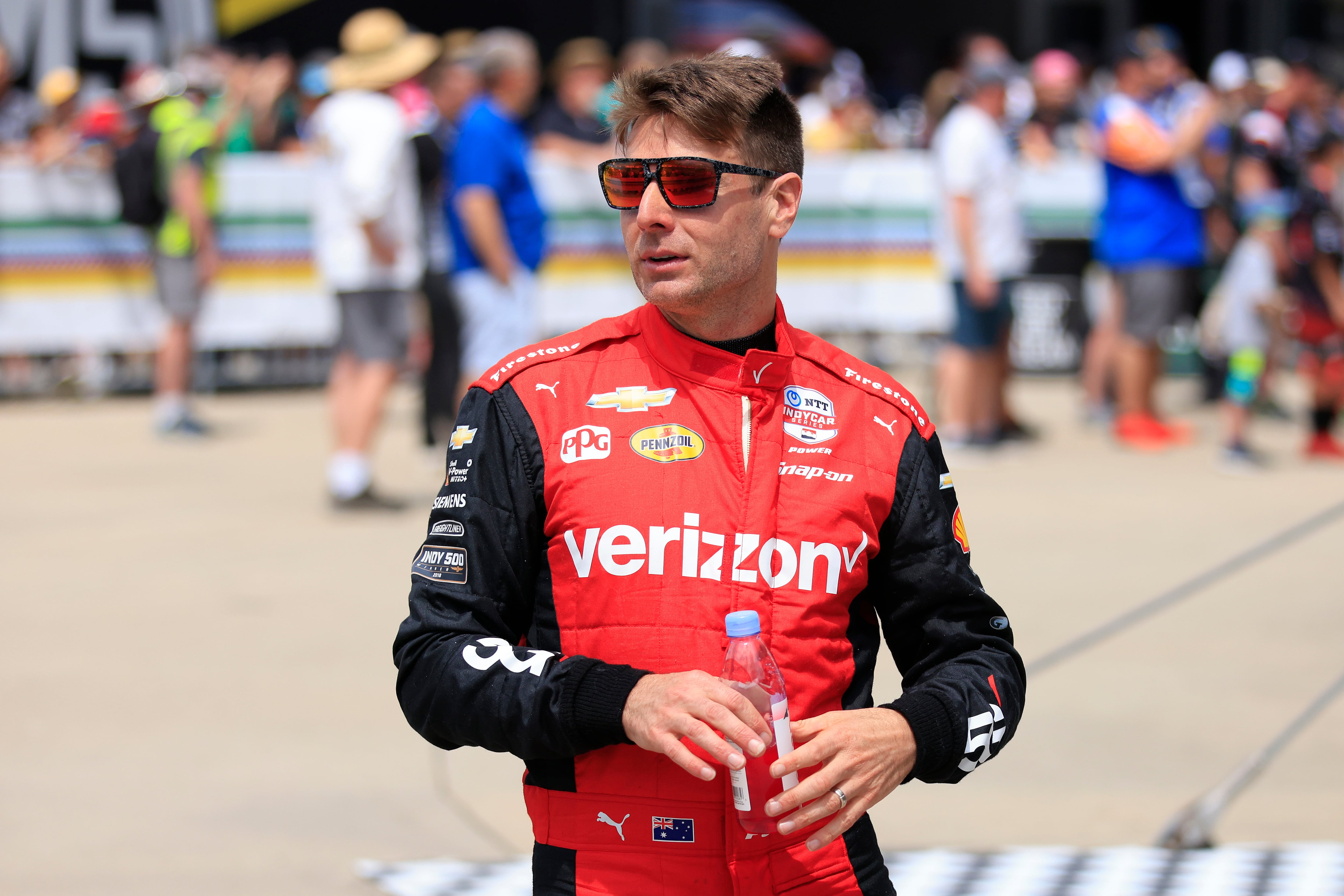 Will Power durante el Gran Premio de Indianapolis