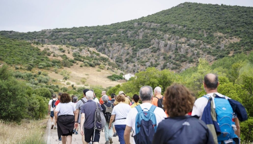 El tramo del Camino Natural de la Vía Verde del Renacimiento que discurre por la Sierra de Alcaraz