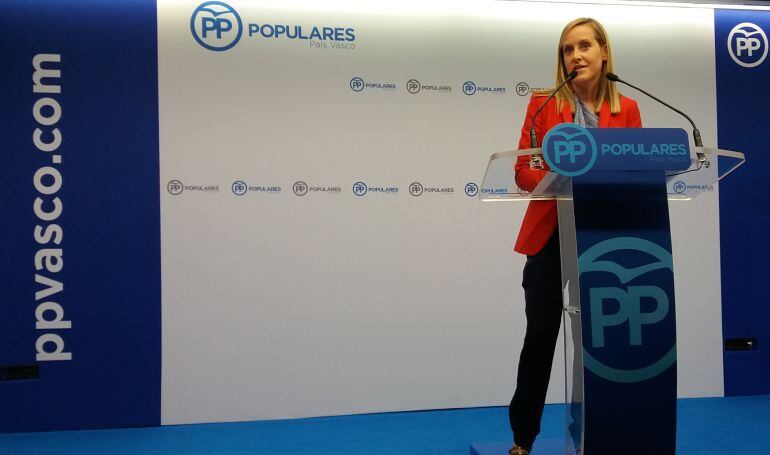 Amaya Fernández Secretaria General del PP vasco