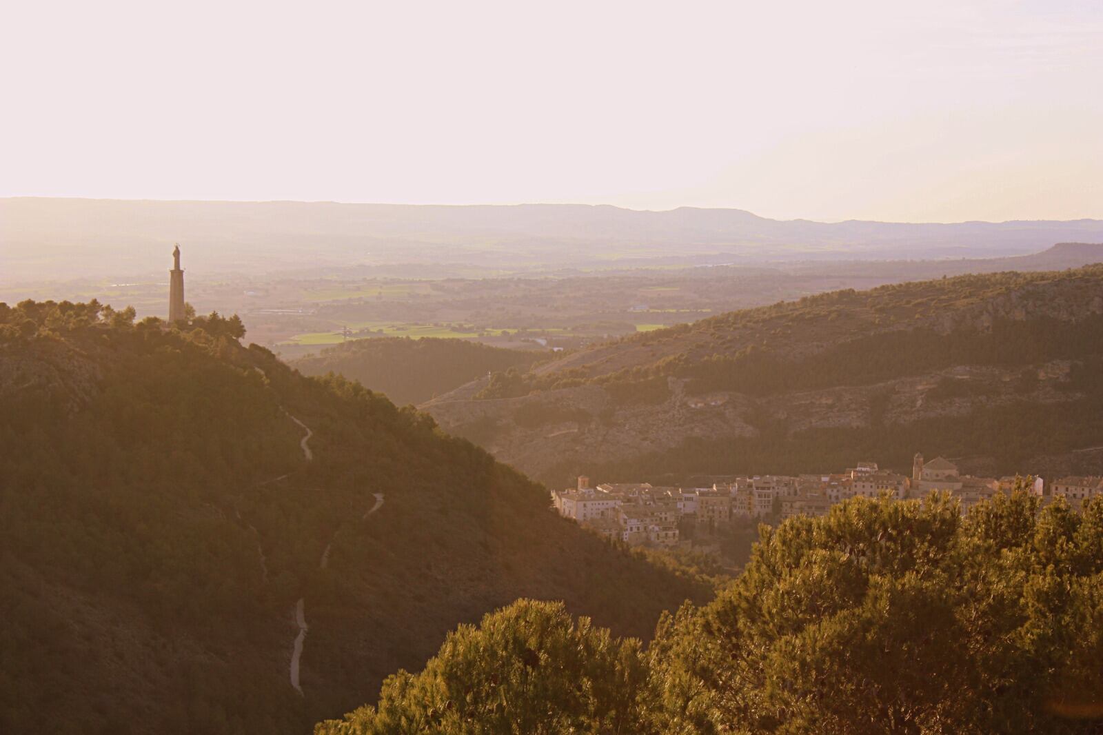 Vista al Cerro Socorro de Cuenca