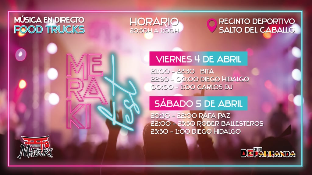 Actuaciones en directo y sesiones de DJs en Toledo Matsuri