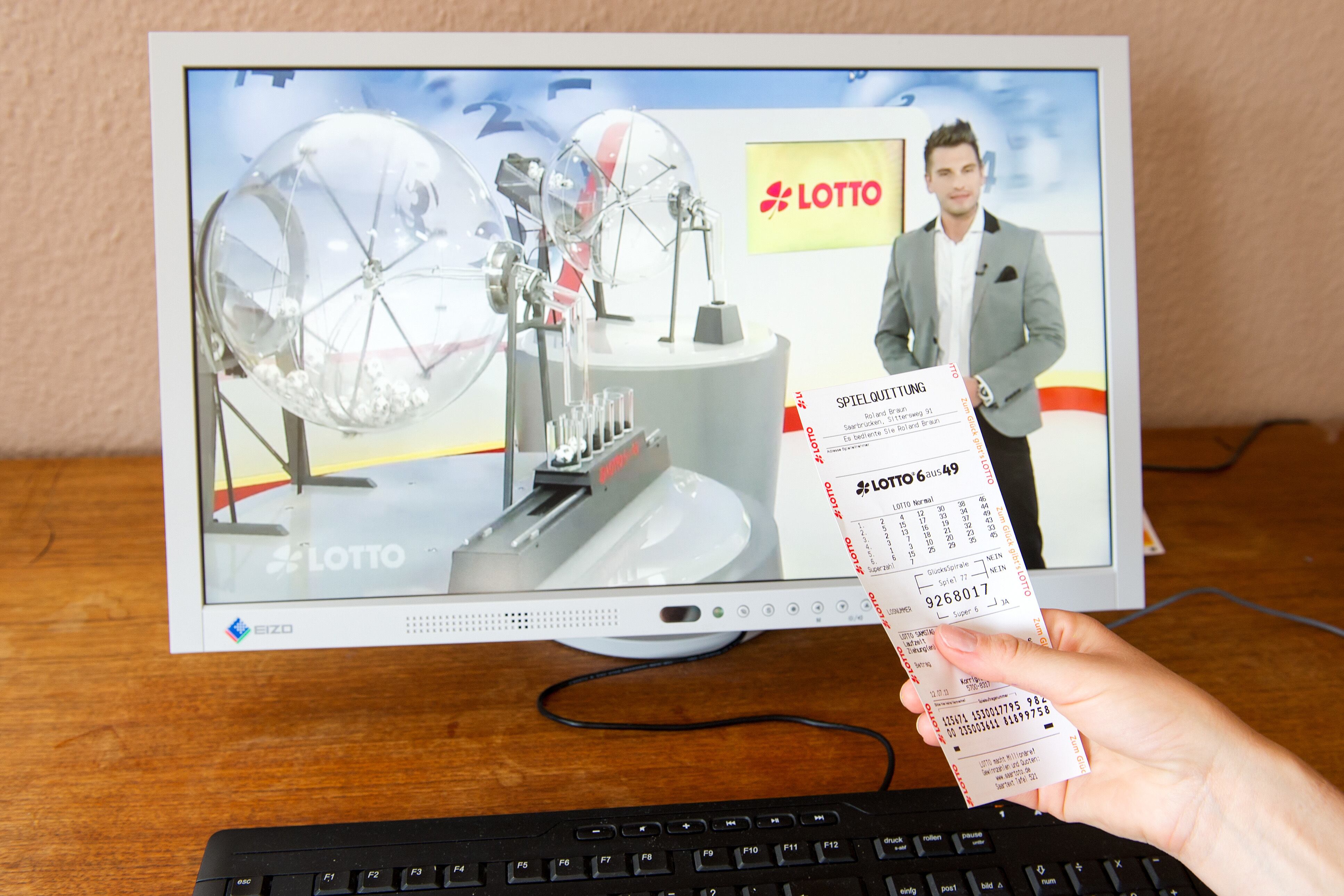 Imagen de archivo de Lotto 6aus49 de Alemania