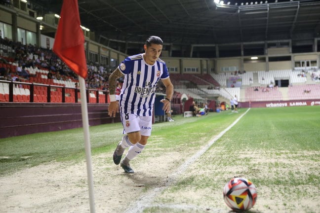 Josemi Castañeda visitó Las Gaunas el pasado mes de octubre para medirse a la UD Logroñés en Copa Federación / RS Gimnástica