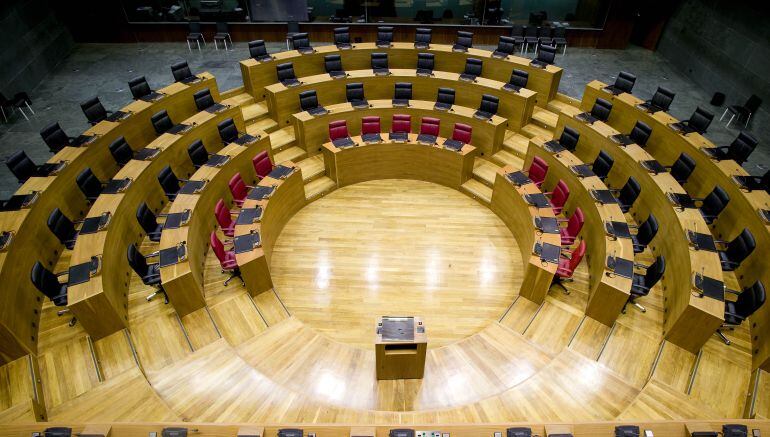 Imagen de la sala del Parlamento