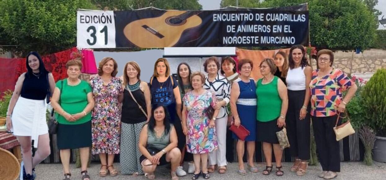 Mujeres de la Cuadrilla de Animeros del Campo de San Juan, El Sabinar y Calar de la Santa