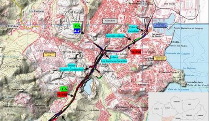 Plano del Acceso Sur