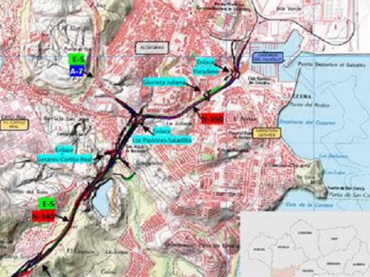 Formalizadas por 41,9 millones las obras para el acceso sur al puerto de Algeciras
