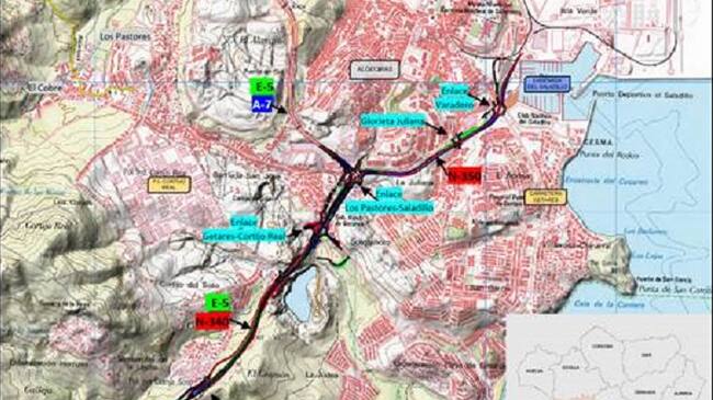 Plano del Acceso Sur