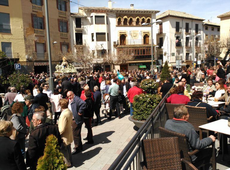 Las procesiones de Semana Santa suponen un factor turistico añadido a Cazorla 