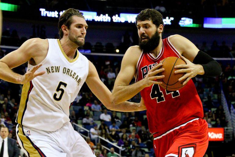 El alero de los Chicago Bulls, NIkola Mirotic.