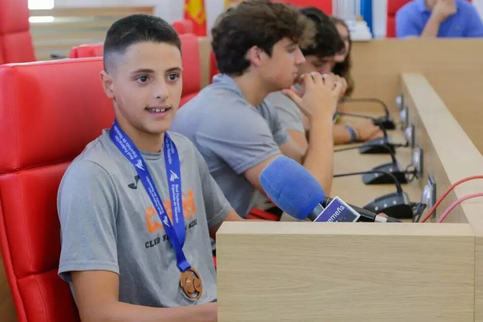 Marcelo Pérez Librada, medallista alevín