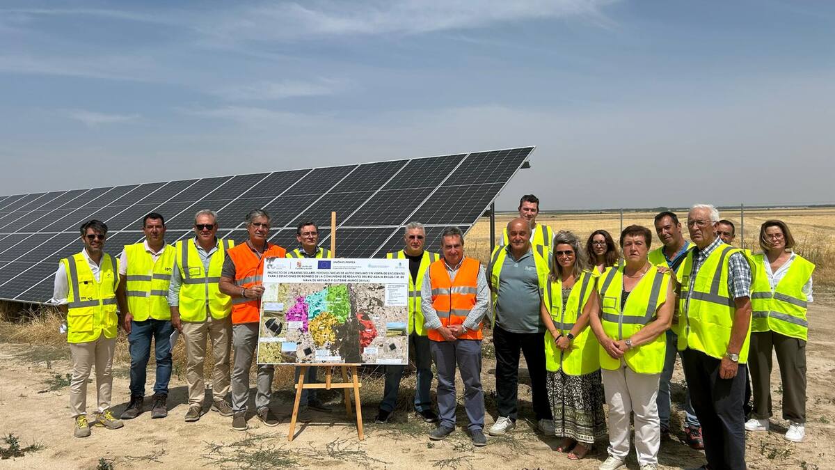 Las plantas fotovoltaicas del rio Adaja a punto de entrar en funcionamiento
