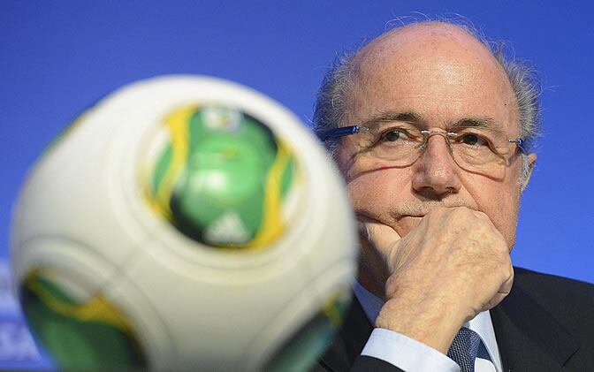 Blatter, presidente de la FIFA