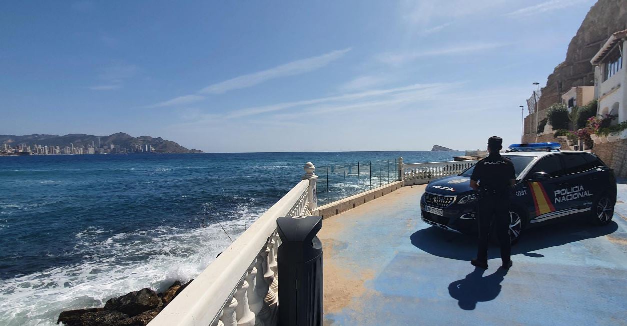 Policía Nacional en Benidorm