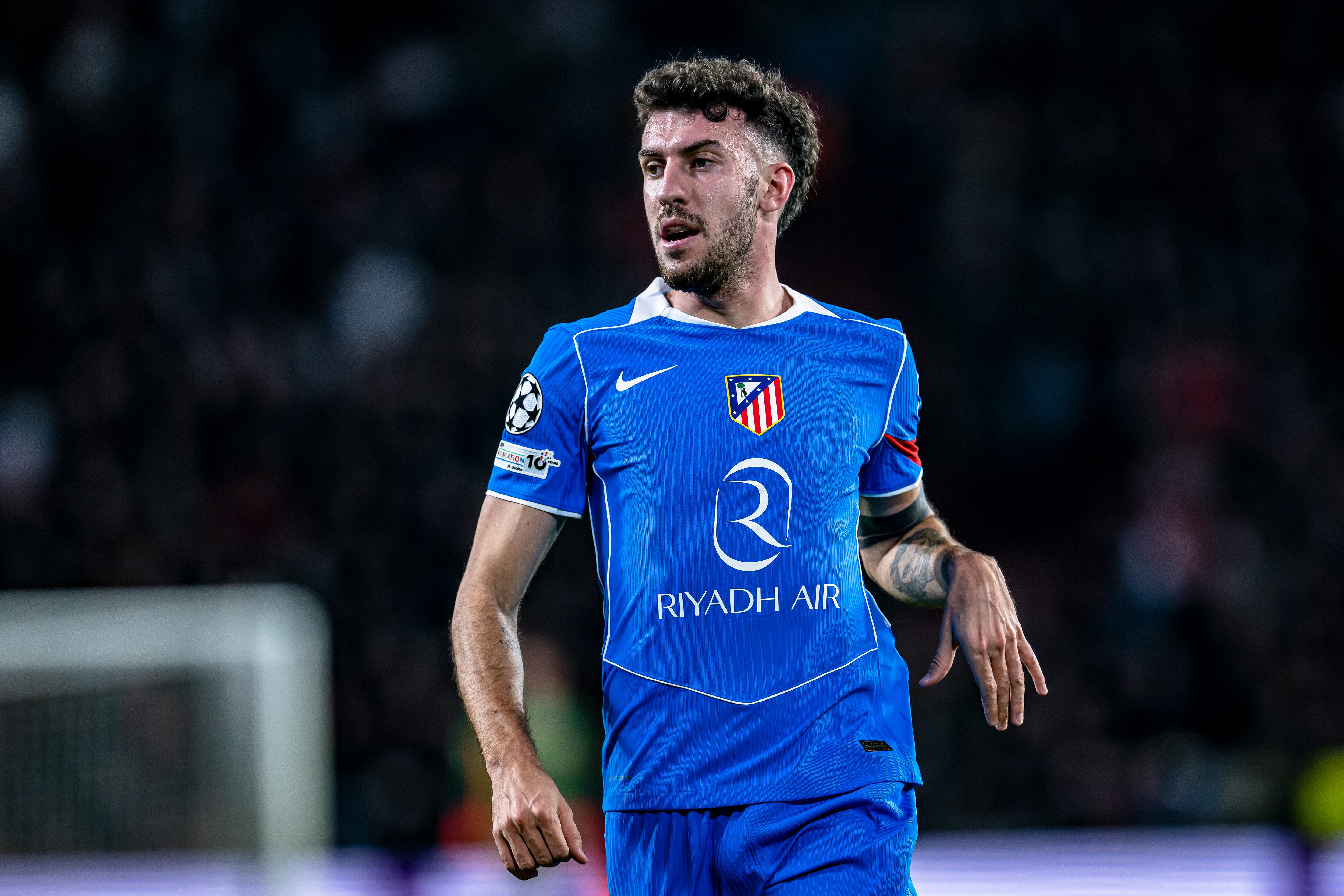 Ruggeri durante el partido frente al PSV en Champions League