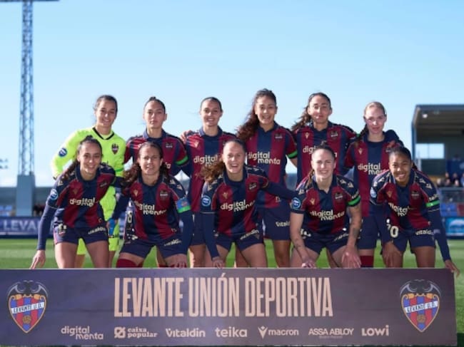 Alineación del Levante Femenino ante el Madrid CFF