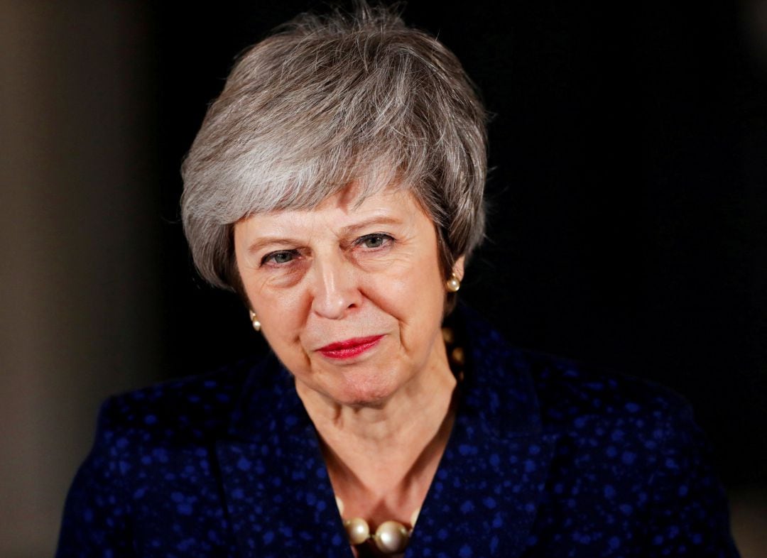 La primera ministra británica, Theresa May 