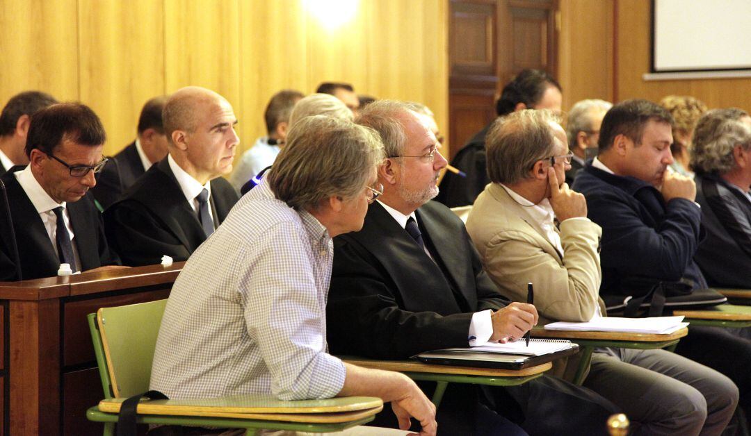 Imagen de la primera sesión del juicio por el 'caso PGOU'