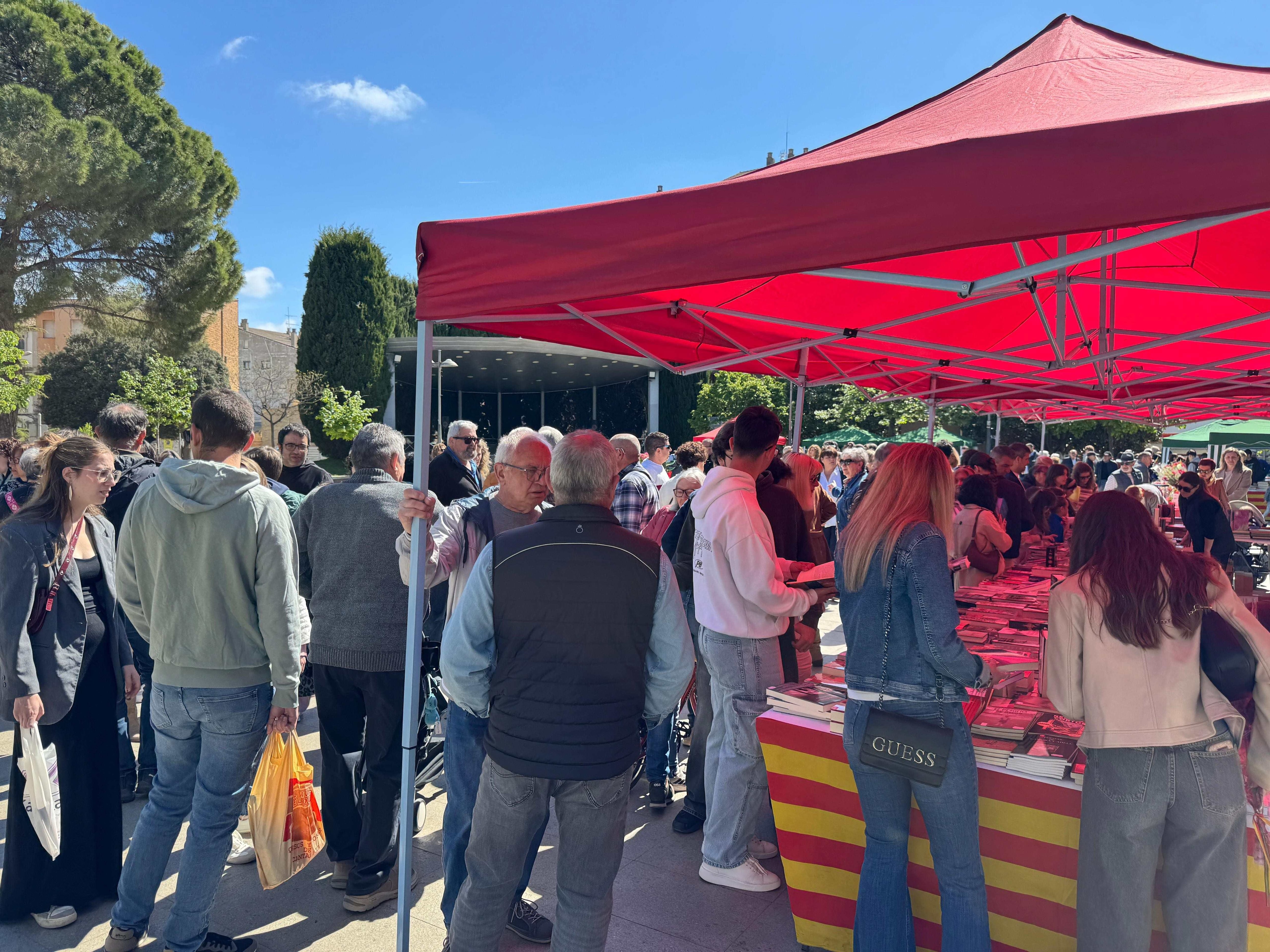Día del Libro en Binéfar. Foto: Ayto. de Binéfar