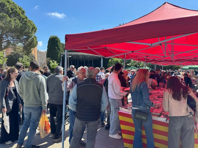 Día del Libro en Binéfar. Foto: Ayto. de Binéfar
