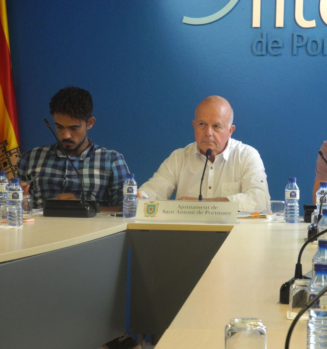 El alcalde de Sant Antoni en una foto de archivo 