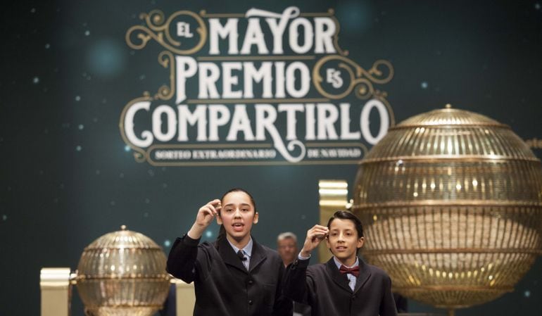 Moment del sorteig de l'any anterior.